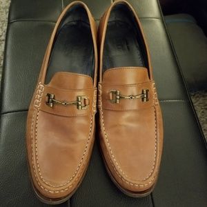 Cole Haan Grand OS Leather Loafer with Buckle